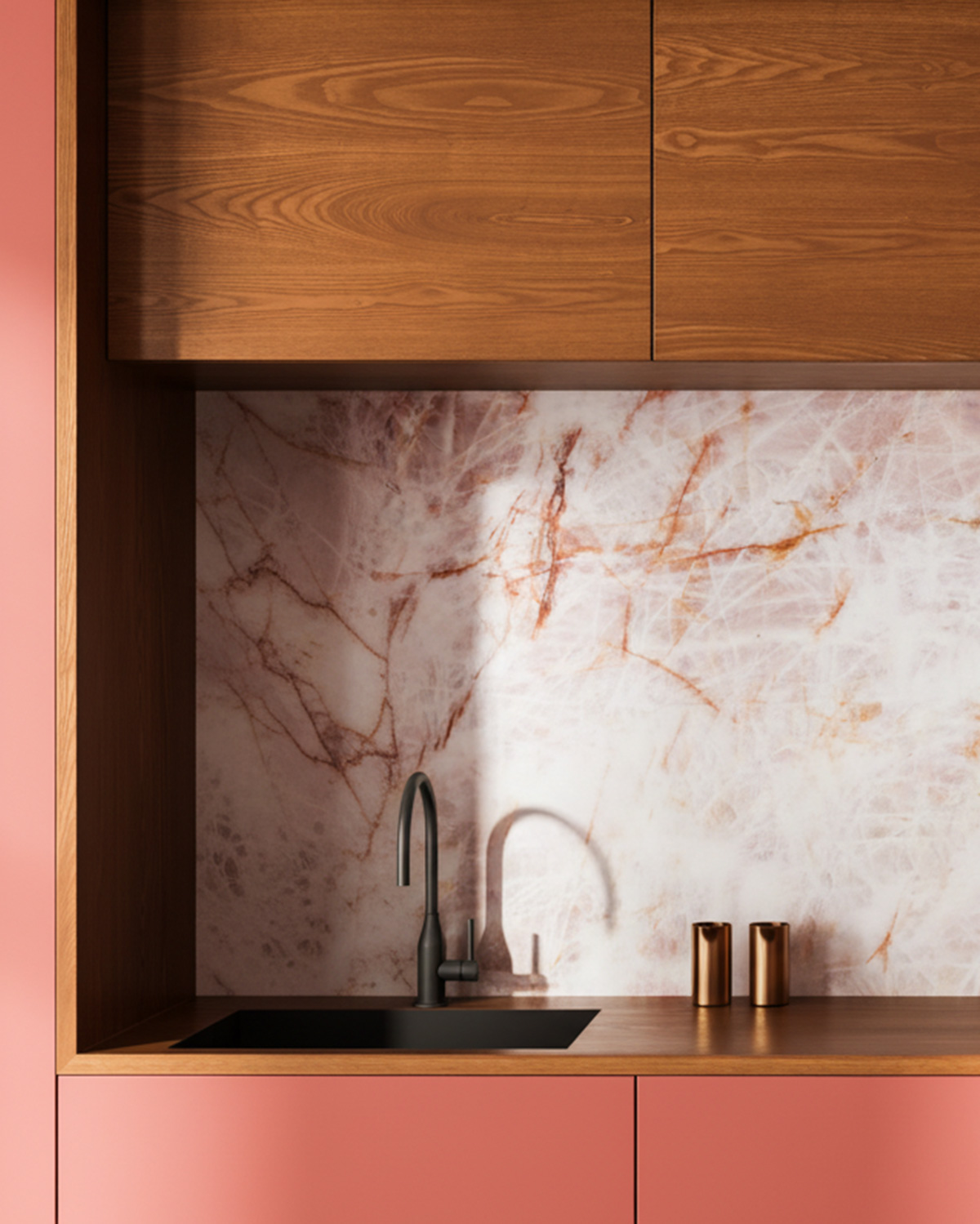 Quarzite Cristallo Rosa